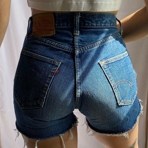 Vintage Levi’s Selvedge 501 Shorts (80s)